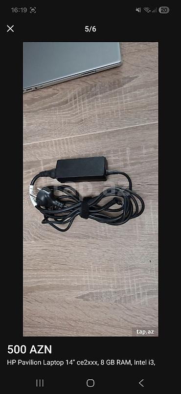 500gb ssd: Hp Pavilion laptop: yenicə profilaktika olunub. Yeni batareya və SSD — 2