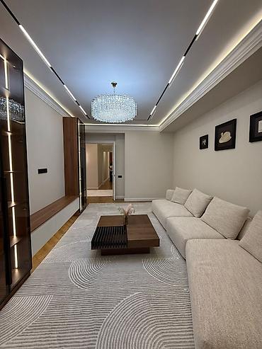 15: 2 комнаты, 86 м², Асанбай мкр Элитка, 15 этаж, Дизайнерский ремонт — 2