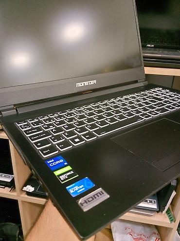 geforce 2060 8gb: Monster oyun noutbuku - Ekran: 15.6" mat panel, nazik çərçivəli — 2