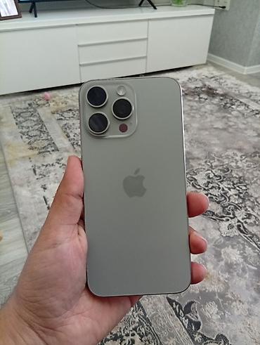 aux iphone: IPhone 15 Pro Max, 256 GB, Natural Titanium, Barmaq izi, Face ID, Simsiz şarj — 2