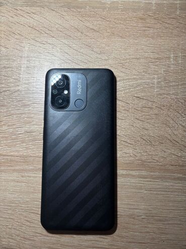 teləfonlar: Redmi 12C, 64 GB, rəng - Qara, Barmaq izi, Face ID
