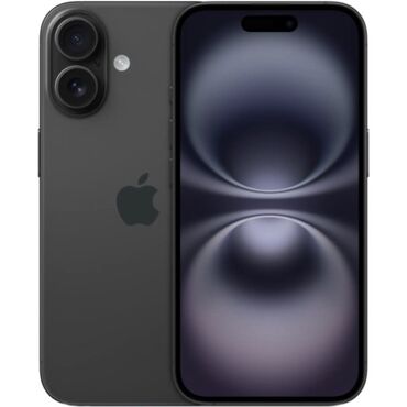 ayfon telfonu: IPhone 16, 128 GB, Black Titanium, Zəmanət, Simsiz şarj, Face ID