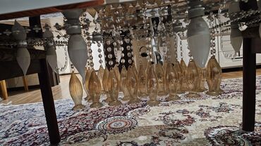 люстра новая: Потолочная светодиодная люстра-панель с подвесным декором. основной