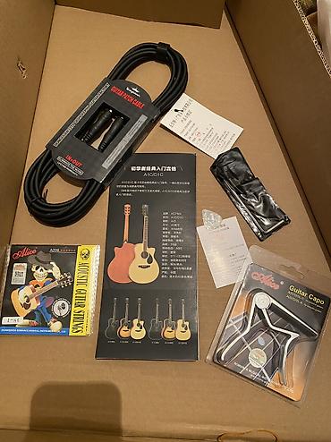 Гитары: Гитара Kepma🎸 Kepma D1CE K1 Natural Matt😍 Чехол, каподастр, ремень — 11