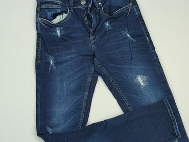 Spodnie: Jeansy dla mężczyzn, S, stan - Idealny