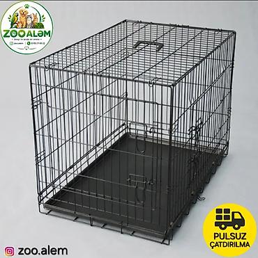 tutu quşu: İtlər üçün metal qəfəs 🐾 🏡 Ev heyvanınız üçün təhlükəsiz, rahat və — 3