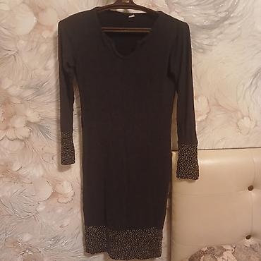 Gündəlik donlar: Qadın paltarı dəsti 1) Qara əsaslı çiçək naxışlı uzun don - Uzun — 2