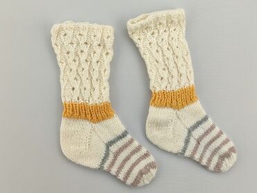 skarpety w świąteczne wzory: Socks, 22–24, condition - Good