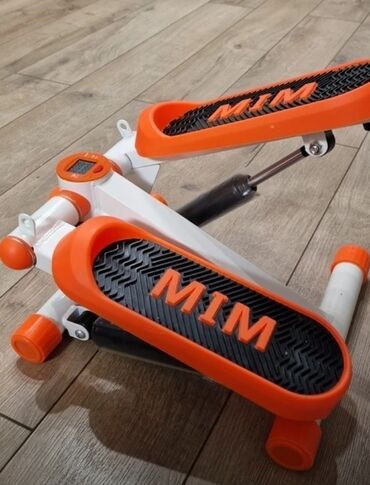 домашний велосипед тренажер: Мини-степпер MIM с гидравлическими амортизаторами и счетчиком -