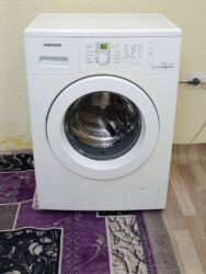 бытовоя техника: Кир жуучу машина Samsung, Колдонулган, Автомат, 5 кг чейин, Тар