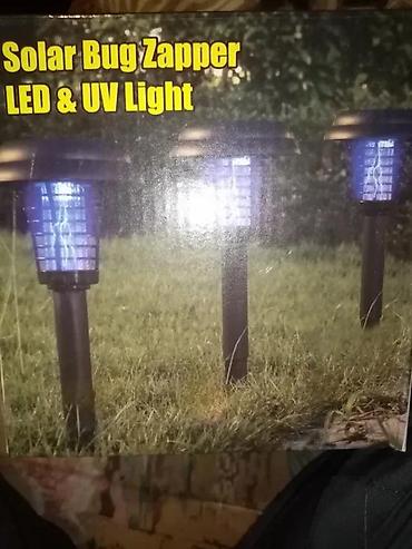 glodač: SOLARNI UBICA KOMARACA I DRUGIH INSEKATA NOVA LED I UV SVETL | Cene — 2