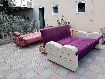 gilan parcaları qiymetleri: Iki divan bir yerdə satılır. Bənövşəyi rəngli divan İtaliya modelidir — 8