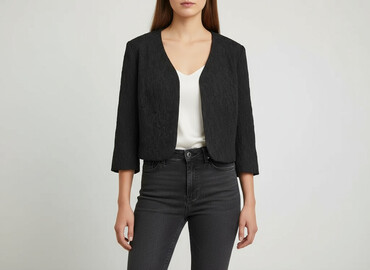 sukienki marynarka biała: Women's blazer, size M