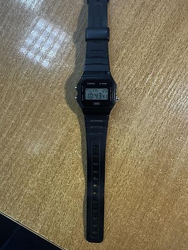 forerunner 965: CASIO F-91W — легендарные цифровые наручные часы в классическом черном — 1