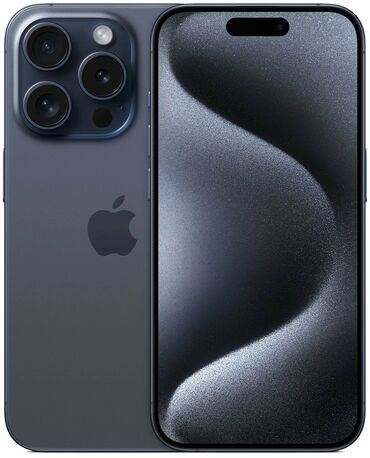 Apple iPhone: IPhone 15 Pro Max, 256 ГБ, Черный, 100 %
