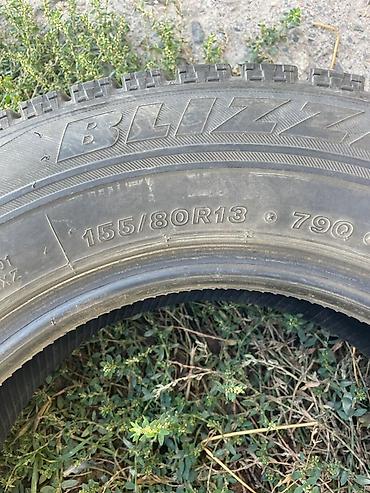 Шиналар жана дисктер: Продаю Комплект зимних шин Bridgestone Blizzak, 4 шт. - Размер: 155/80 — 2