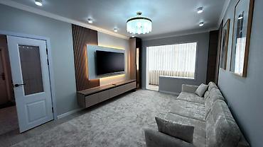 приват кж: 3 комнаты, 73 м², 105 серия, 1 этаж, Дизайнерский ремонт — 1