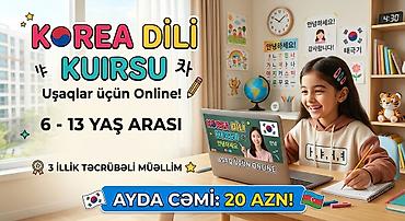 koreya: Korea dili hazirliğa peşəkar müəllimə tərəfindən keçirilir — 1