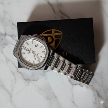 tək qaş uzuk: Новый, Наручные часы, цвет - Серебристый