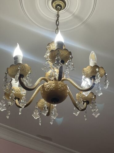 Xalçalar: Çılçıraq, 6 lampa, Metal