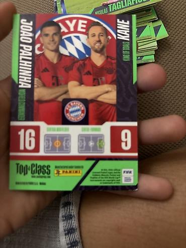 sak qosqu: Panini futbol kolleksiya kartları dəsti Məzmun: - Panini Top — 10