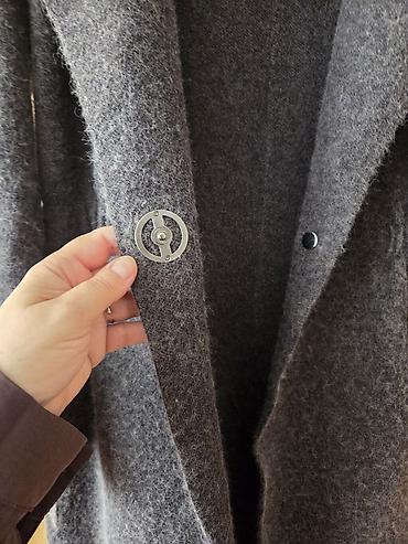 Paltolar: 🧥 Qadın Jaketi Çinici – tünd boz rəng 📌 Trenç dizayn, dizdən aşağı — 5
