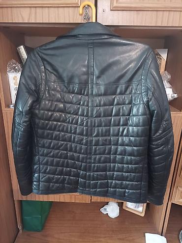 кожаные бу: Мужская куртка, 4XL, Новый, цвет - Черный, Самовывоз, Платная доставка — 3