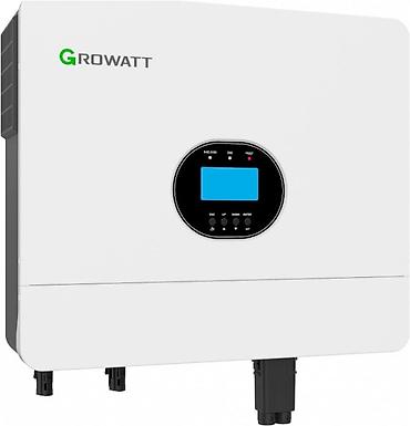 Инверторлор: Гибридный инвертор для солнечных панелей Growatt SPF 6000 ES Plus + — 1