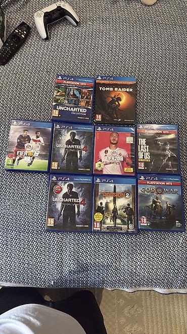 бу джойстик ps4: Игры для PS4 Tom raider - 3000 сом Uncharted - 1500 сом Gta- 2000 — 2