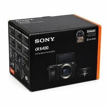 sony linza: Sony Alpha a6400 (ILCE-6400) E-mount güzgüsüz fotoaparat dəsti - — 1