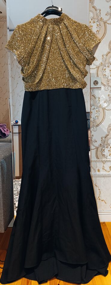 ziyafət paltar: Вечернее платье, Макси, Massimo Dutti, 3XL (EU 46)