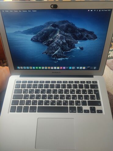 ноутбук macbook: Ноутбук, Apple, 4 ГБ ОЗУ, Intel Core i5, Б/у, память HDD + SSD