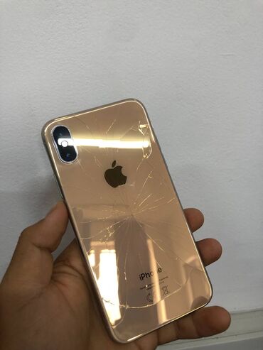 айфон 13 про в бишкеке: IPhone Xs, Колдонулган, 64 ГБ, Алтын, Каптама, 100 %
