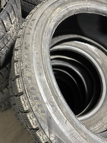 нех: Шины 205 / 45 / R 17, Зима, Б/у, Пара, Легковые, Япония, Bridgestone — 4