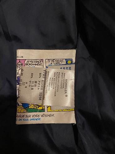 Jakne, kaputi i prsluci: MONCLER perijana jakna 5 6 godina Moze za devojcice i za decake Teget — 11