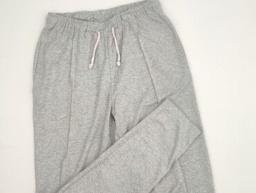 legginsy z futerkiem damskie: Spodnie materiałowe damskie, rozmiar S