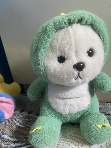 Букеты из игрушек: Мягкие игрушки (набор) - Плюшевый серый котик с белым брюшком и — 3