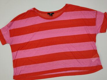 t shirty w czerwone paski: Футболка, H&M, XS, стан - Хороший