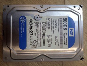 телефоны без регистрации: Маалымат алып жүрүүчү, Колдонулган, Western Digital (WD), HDD, 512 ГБ, 3.5", ПК үчүн