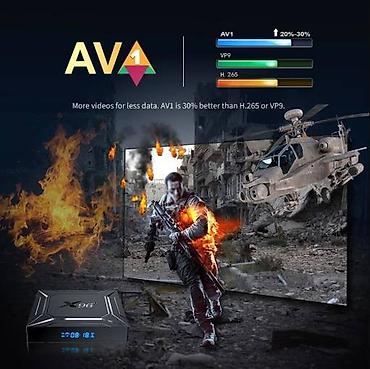 DVD i Blu-ray plejeri: Android boks X96 M200- S905X5M- 4GB-BT 5x- Android 14 Garancija na — 8