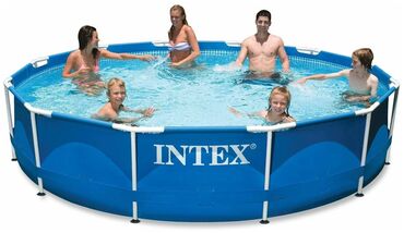 бассейн в аренду: Каркасный бассейн Intex 28210 Metal Frame Pool 366x76 принесет радость