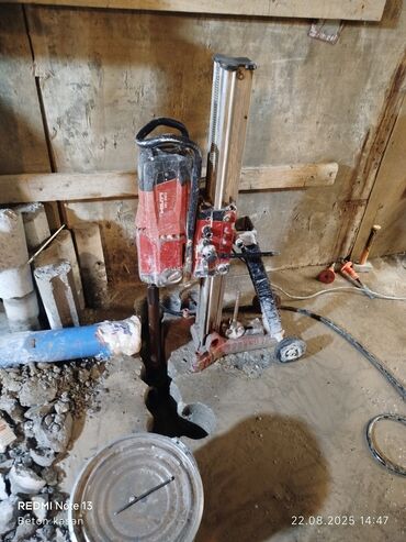 Beton işləri: Beton kəsmə beton deşmə xidməti Karot - HILTI DD 200 / 350 ilə 25 ° — 8