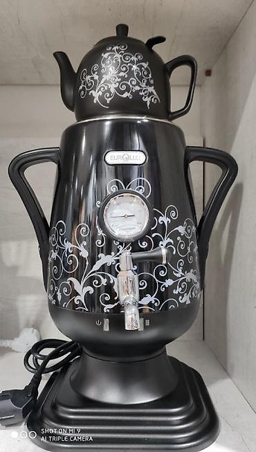 samovar aliram: Samovar elektrik samovar Eurolux 4 litr tutumlu Paslanmaz iy tam — 2