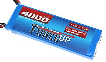 4000: 11.1V Li-Po Batareya 4000mAh – ForceUP Multikopter, helikopter, RC — 2