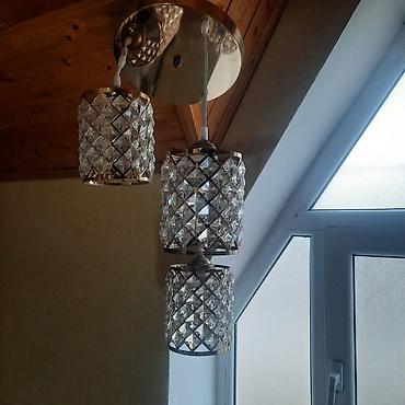 lüstr: Çılçıraq, 3 lampa, Metal — 1
