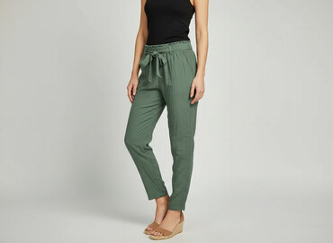 Women's Pants: Beloved, Spodnie materiałowe damskie, rozmiar L