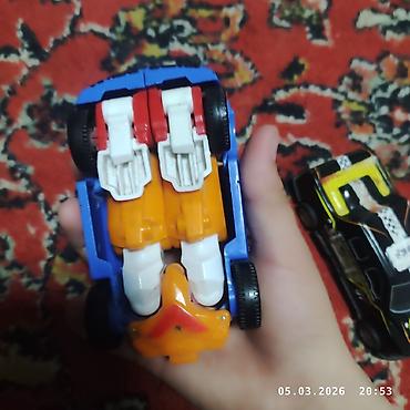 Другой детский транспорт: Трансформер-робот машинка - Игрушка-трансформер: превращается из — 2