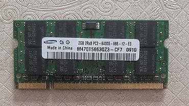 komputer nesilleri: Samsung PC2-6400S 2 GB 800 MHz RAM Laptop operativ yaddaş modulu — 1
