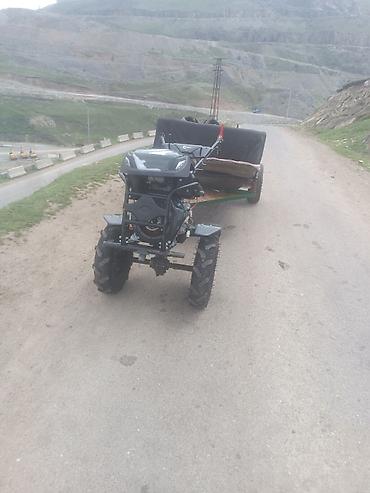 yan güzgülər s: Motoblok qoşqu ilə - Güclü dizel motoblok, iri dişli qabaq təkərlər — 1