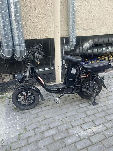 qara çanta: Elektrik velosiped/skuter hibridi - Güclü elektrik mühərriki ilə — 1